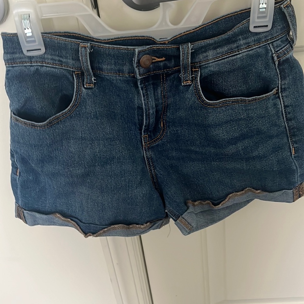 Denim blue old navy shorts size 2